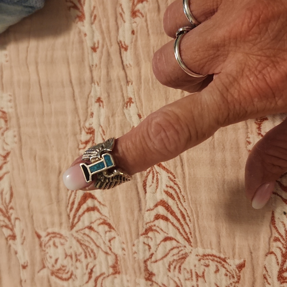 Biker ring size 8